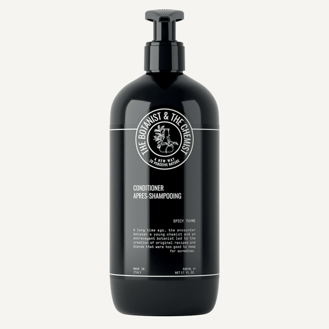 THE BOTANIST & THE CHEMIST CONDITIONER, SPICY THYME IN A OMEGA 500ML