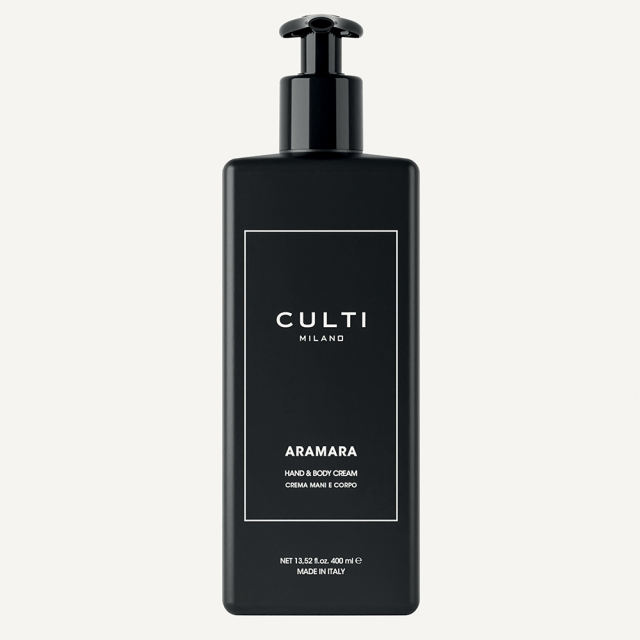 CULTI INVISIBLE DISPENSER, HAND & BODY CREAM ARAMARA NEUTRAL 400ML