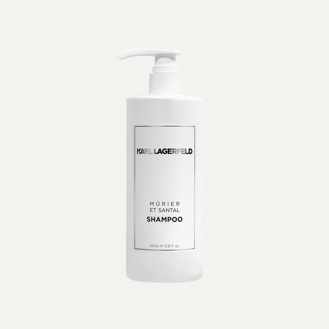 KARL LAGERFELD MÛRIER ET SANTAL SHAMPOO 410ML BOTTLE