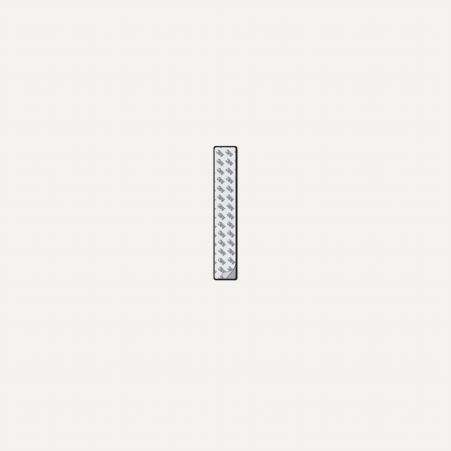 DOUBLE-SIDED TAPE SET FOR 3 SINGLE BRACKET - 300ML - DEBASER CLOCK