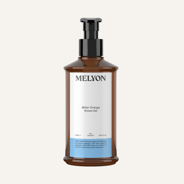 MELYON SHOWER GEL 400ML, BITTER ORANGE, NEUTRAL
