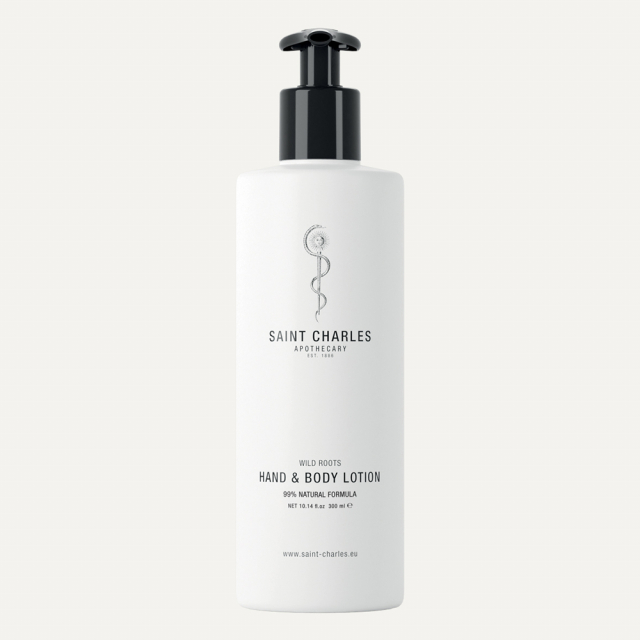 SAINT CHARLES HAND & BODY CREAM, WILD ROOTS IN INVISIBLE DISPENSER 300ML