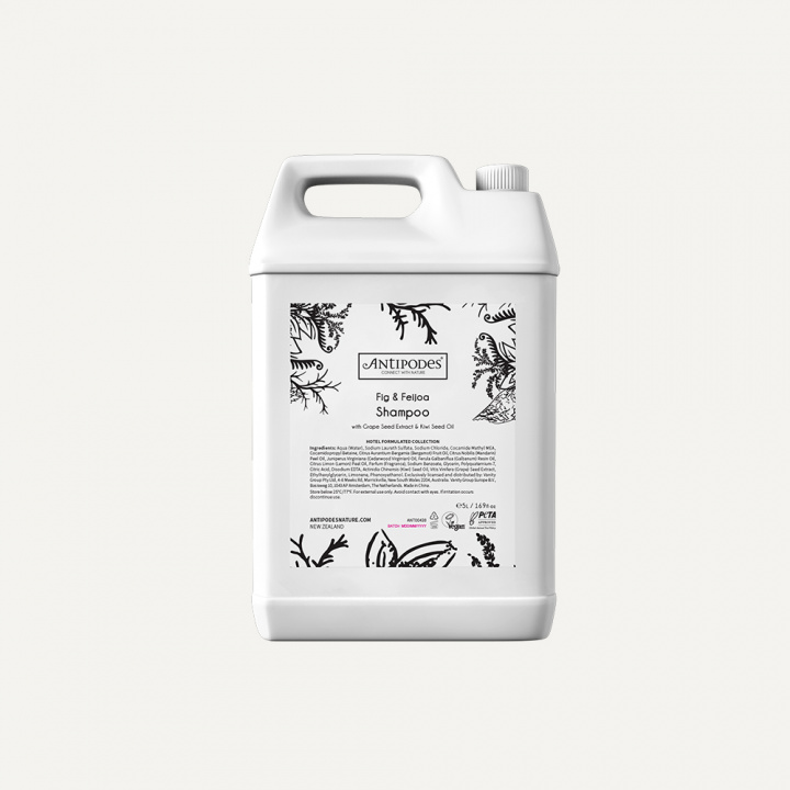 ANTIPODES FIG & FEIJOA SHAMPOO 5L in the group THE SHOP / VANITY GROUP / ANTIPODES NATURE at AMEGA LAB AB (ANT00489)