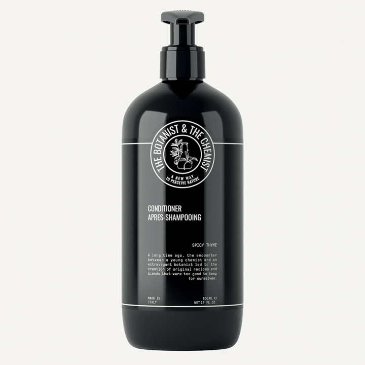 THE BOTANIST & THE CHEMIST CONDITIONER, SPICY THYME IN A OMEGA 500ML in the group BOUTIQUE BAZAAR / UNBOUND / THE BOTANIST & THE CHEMIST at AMEGA LAB AB (BCST17651P1EUR)