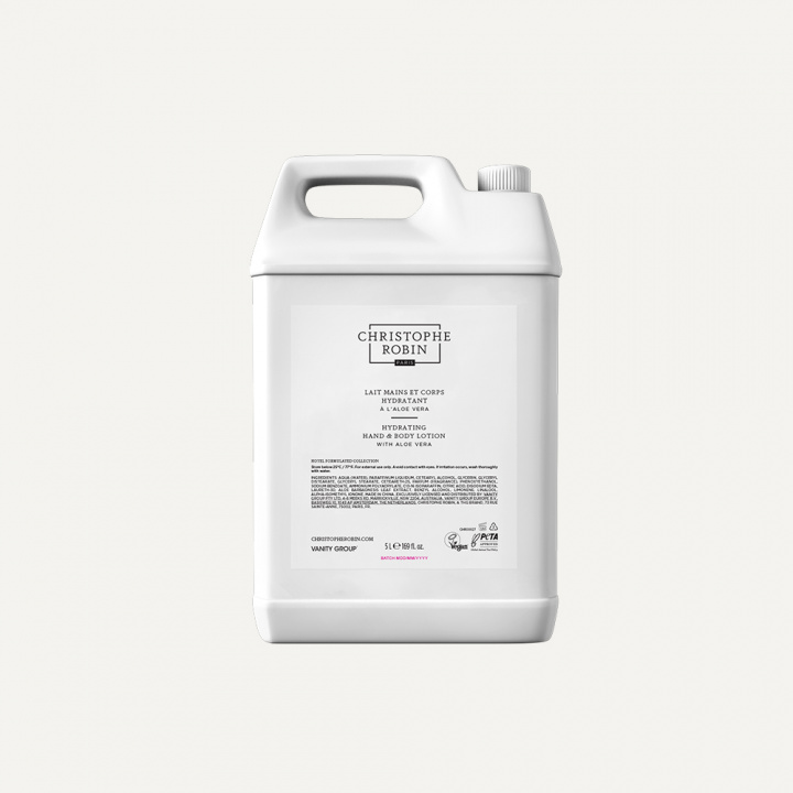 CHRISTOPHE ROBIN HYDRATING HAND & BODY LOTION 5L in the group THE SHOP / VANITY GROUP / CHRISTOPHE ROBIN at AMEGA LAB AB (CHR00077)