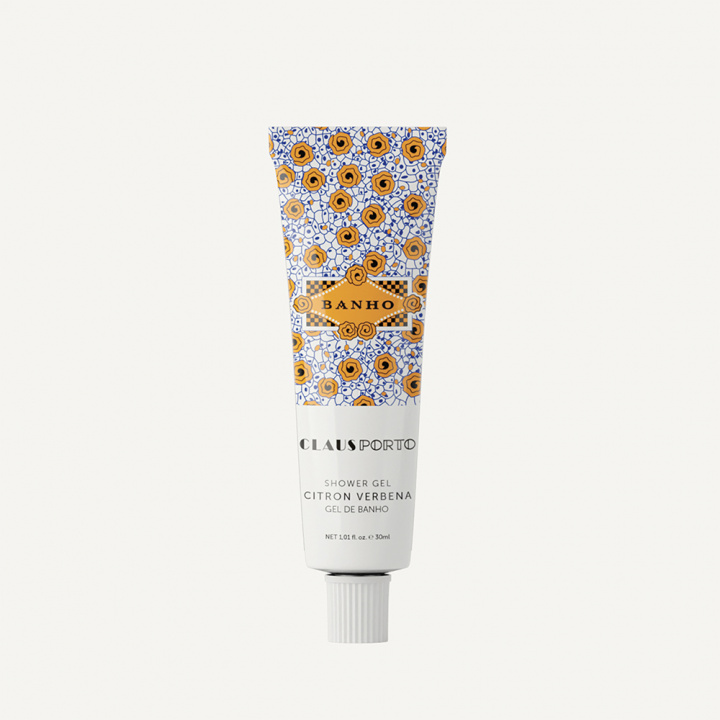 CLAUS PORTO SHOWER GEL, BANHO IN A ALUMINUM TUBE 30ML in the group BOUTIQUE BAZAAR / CONTRACT CLUB / CLAUS PORTO at AMEGA LAB AB (CLPBA09201P1EUR)