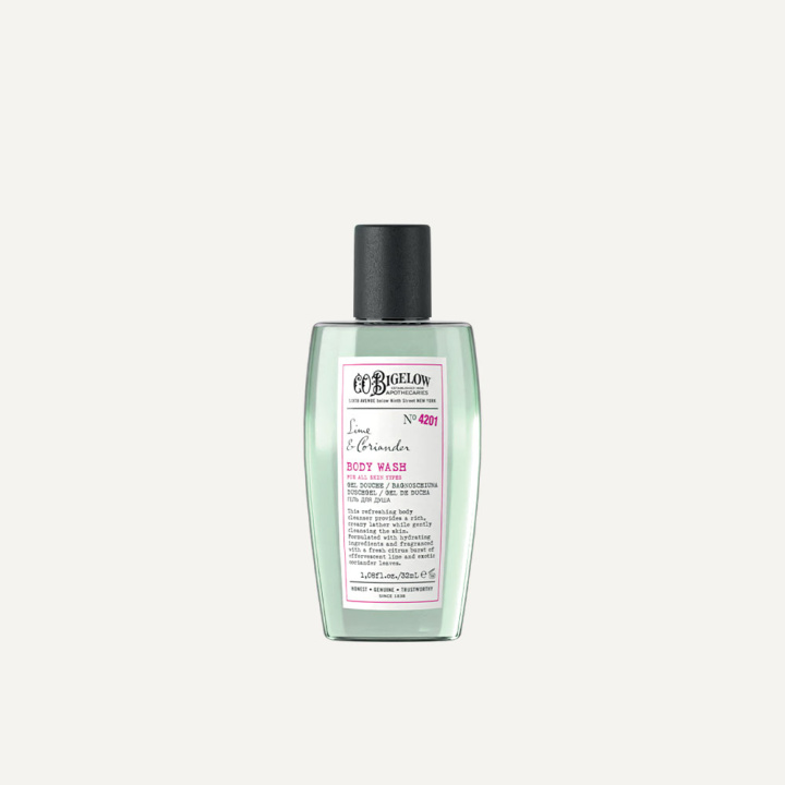 C.O.BIGELOW SHOWER GEL LIME&CORIANDER NEUTRAL 32ML in the group THE SHOP / LA BOTTEGA / C.O BIGELOW at AMEGA LAB AB (CO.BIGELOW454)