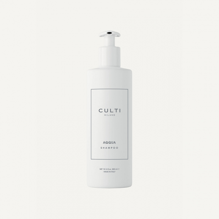 CULTI SHAMPOO AQQUA INVISIBLE DISPENSER NATURAL 300ML in the group BOUTIQUE BAZAAR / CONTRACT CLUB / CULTI at AMEGA LAB AB (CULAQ18231P1EUR)