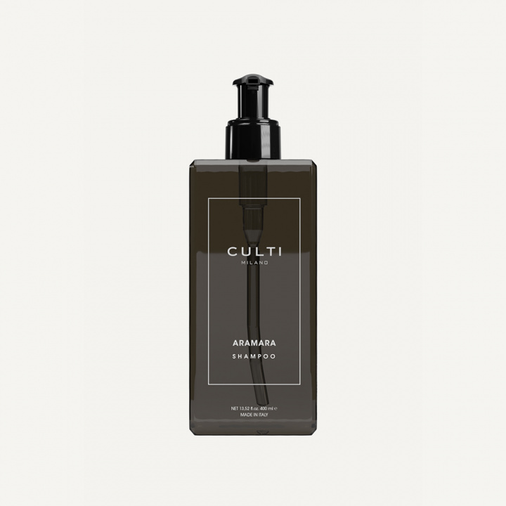 CULTI DISPENSER SQUARE GM SHAMPOO ARAMARA, NEUTRAL 400ML in the group BOUTIQUE BAZAAR / CONTRACT CLUB / CULTI at AMEGA LAB AB (CULAR22931P1EUR)