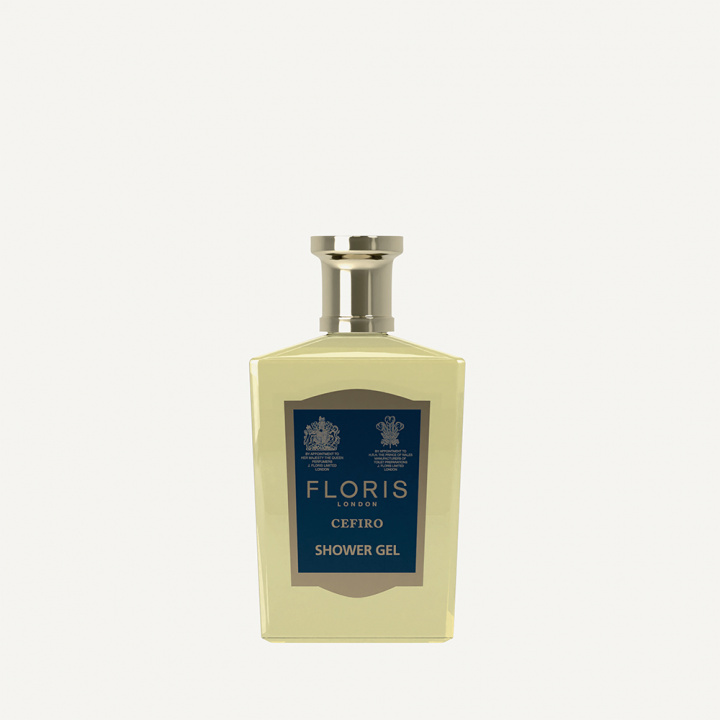 FLORIS SHOWER GEL, CEFIRO, SQUARED BOTTLE 50ML in the group BOUTIQUE BAZAAR / CONTRACT CLUB / FLORIS at AMEGA LAB AB (FLORIS0050)