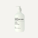 INK & WATER TEA & AMBER HAND & BODY WASH 500ML BOTTLE