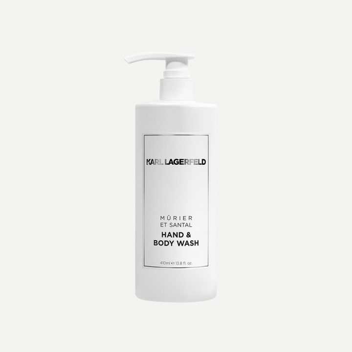 KARL LAGERFELD MÛRIER ET SANTAL HAND & BODY WASH 410ML BOTTLE in the group THE SHOP / VANITY GROUP / KARL LAGERFELD at AMEGA LAB AB (KAR00569)