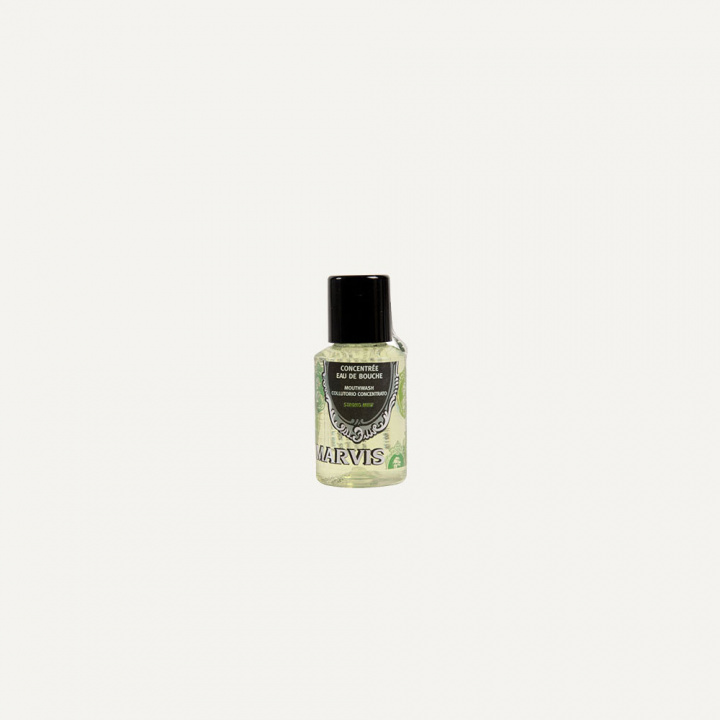 MARVIS MOUTH WASH - STRONG MINT 30ML in the group BOUTIQUE BAZAAR / DRY AMENITIES / BUTLER COLLECTION at AMEGA LAB AB (LBA6321420)