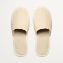 NATURAL COTTON SLIPPER