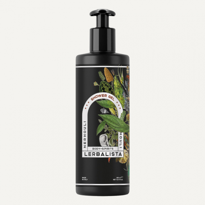 LERBALISTA SHOWER GEL, NERHOULI IN INVISIBLE DISPENSER 300ML in the group BOUTIQUE BAZAAR / UNBOUND / LERBALISTA at AMEGA LAB AB (LERNE18221P1EUR)