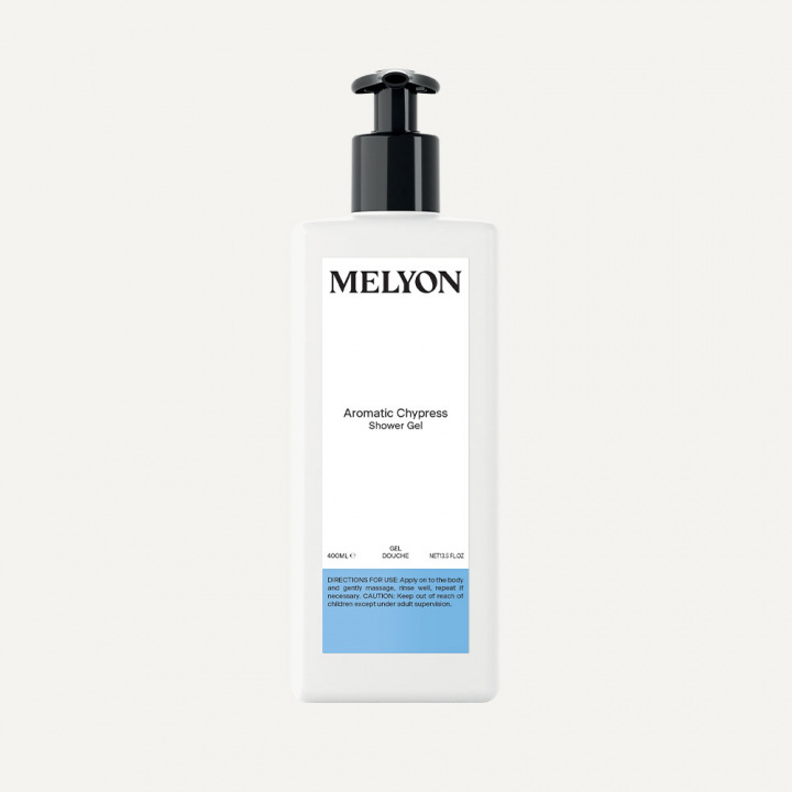 MALYON SHOWER GEL, AROMATIC CHYPRESS NEUTRO, INVISIBLE DISPENSER 400ML in the group THE SHOP / LA BOTTEGA / MELYON at AMEGA LAB AB (MELAC18421P1EUR)