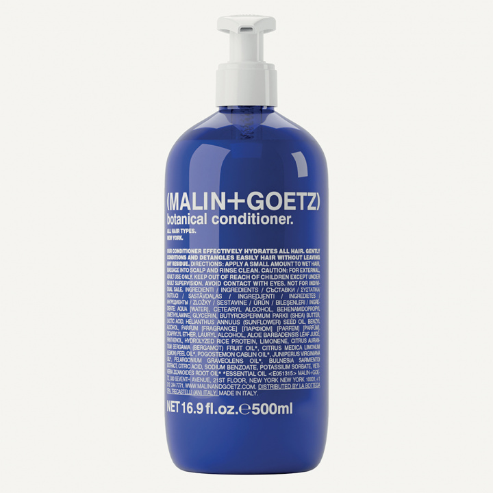 MALIN+GOETZ CONDITIONER BOTANICAL IN OMEGA CYLINDRICAL DISPENSER 500ML in the group BOUTIQUE BAZAAR / CONTRACT CLUB / MALIN + GOETZ at AMEGA LAB AB (MG.075)