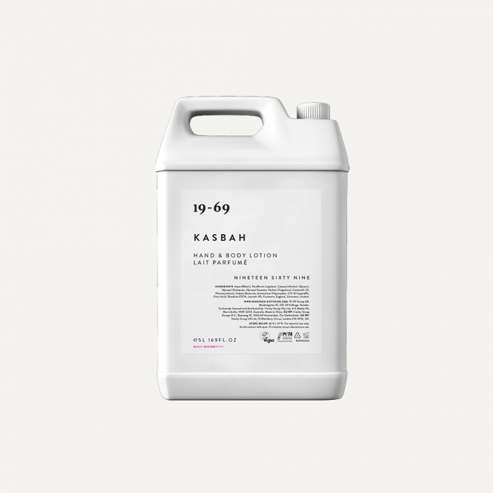 19-69 KASBAH HAND & BODY LOTION 5L in the group THE SHOP / VANITY GROUP / 19-69 at AMEGA LAB AB (NSN00433)