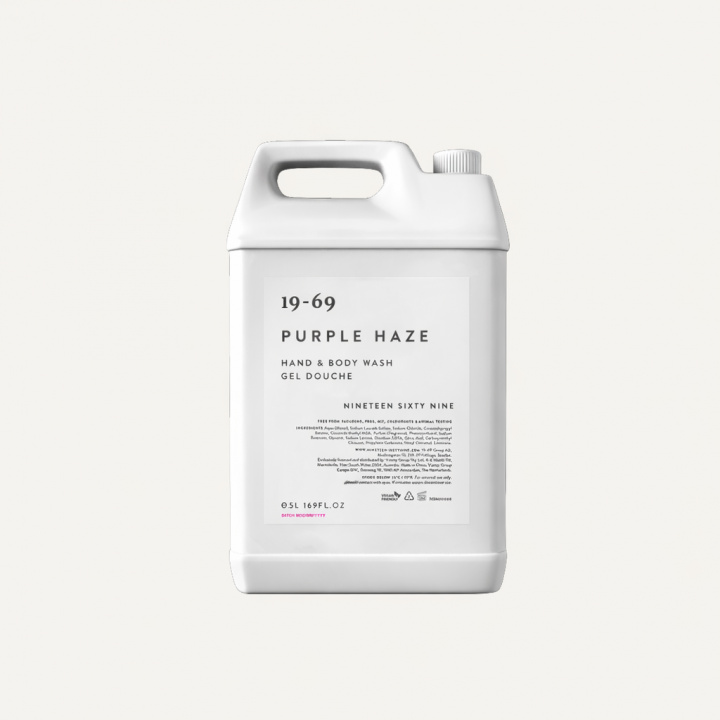 19-69 PURPLE HAZE HAND & BODY WASH 5L CANISTER in the group THE SHOP / VANITY GROUP / 19-69 at AMEGA LAB AB (NSN00599)