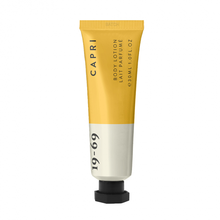19-69 BODY LOTION, CAPRI TUBE 30ML in the group THE SHOP / VANITY GROUP / 19-69 at AMEGA LAB AB (NSN00629)