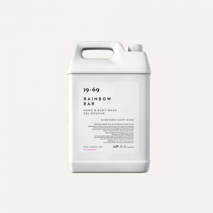 19-69 RAINBOW BAR HAND & BODY WASH 5L in the group THE SHOP / VANITY GROUP / 19-69 at AMEGA LAB AB (NSN00651)