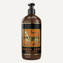 ORTIGIA HAND WASH, AMBRA NERA NATURAL IN OMEGA DISPENSER 500ML