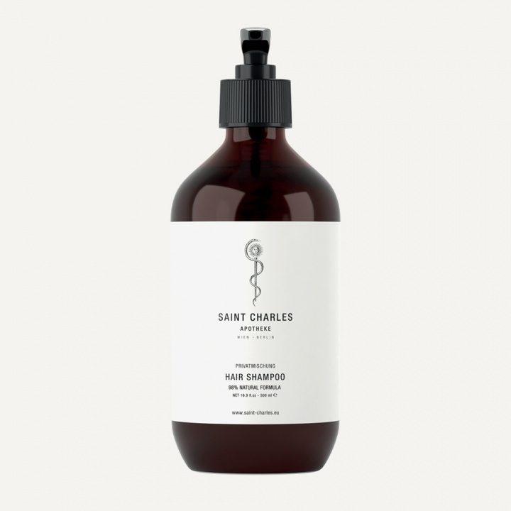 SAINT CHARLES SHAMPOO, PRIVAT MISCHUNG IN CHEMIST DISPENSER 500ML in the group BOUTIQUE BAZAAR / CONTRACT CLUB / SAINT CHARLES at AMEGA LAB AB (SCHPR20531P1EUR)