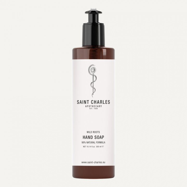 SAINT CHARLES HAND WASH, WILD ROOTS IN META DISPENSER 300ML in the group BOUTIQUE BAZAAR / CONTRACT CLUB / SAINT CHARLES at AMEGA LAB AB (ST.CH0150)