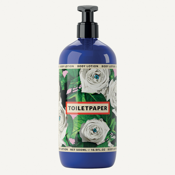 TOILETPAPER BODY LOTION IN OMEGA CYLINDRICAL DISPENSER 500ML in the group BOUTIQUE BAZAAR / CONTRACT CLUB / TOILETPAPER at AMEGA LAB AB (TLP0017611P1EUR)