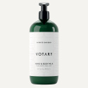 VOTARY HAND & BODY CREAM, ROSEMARY & CHIA IN OMEGA CYLINDRICAL DISPENSER 500ML