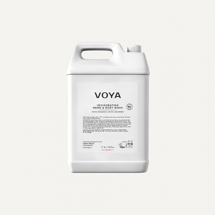 VOYA INVIGORATING HAND & BODY WASH 5L in the group THE SHOP / VANITY GROUP / VOYA at AMEGA LAB AB (VOY00019)