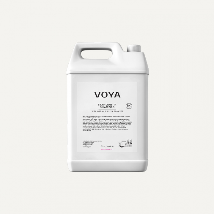 VOYA TRANQUILITY SHAMPOO 5L in the group THE SHOP / VANITY GROUP / VOYA at AMEGA LAB AB (VOY00047)