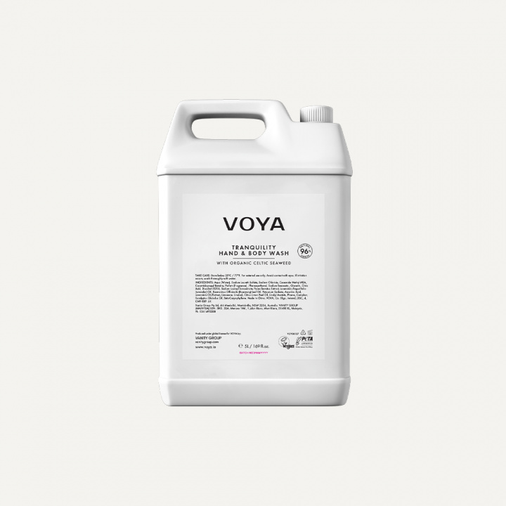 VOYA TRANQUILITY HAND & BODY WASH 5L in the group THE SHOP / VANITY GROUP / VOYA at AMEGA LAB AB (VOY00049)